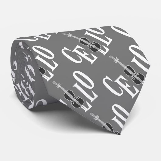 Cello in Cello Stropdas (Opgerold)