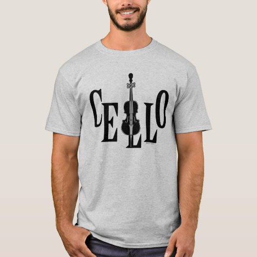 Cello in Cello T-shirt (Voorkant)