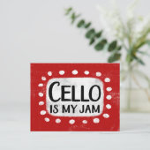 Cello is mijn Briefkaart (Staand voorkant)