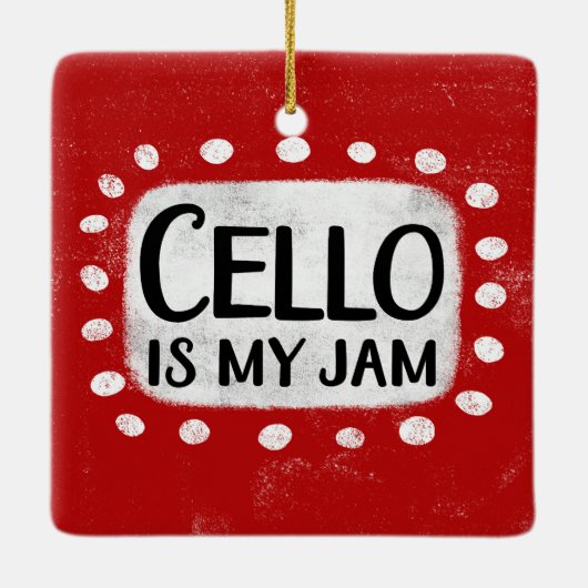 Cello is mijn Ornament (Achterkant)