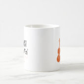 Cello Just Cellin Musician Cellist Koffiemok (Center)