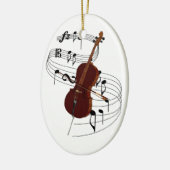 Cello Keramisch Ornament (Links)