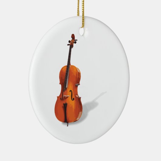 Cello Keramisch Ornament (Rechts)