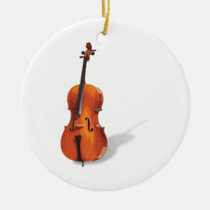 Cello Keramisch Ornament