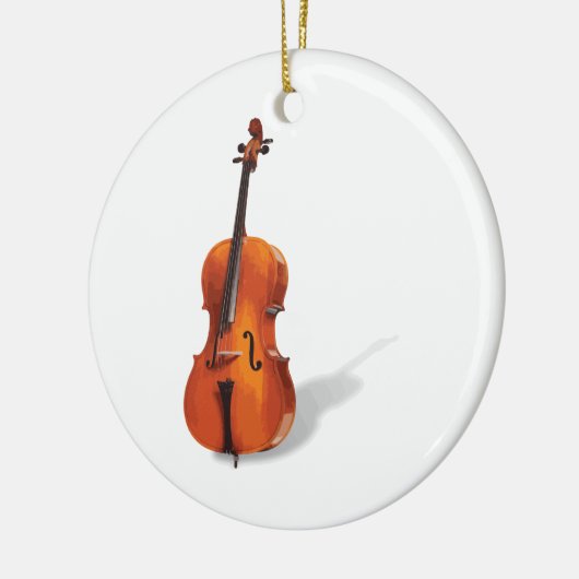 Cello Keramisch Ornament (Links)