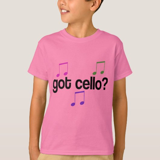 Cello Kinder T-shirt (Voorkant)