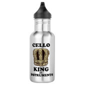 Cello King of Instruments Waterfles (Rechts)