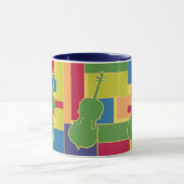 Cello Kleurblokken Mok (Midden)