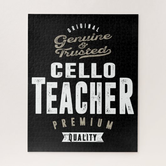 Cello-leraar Legpuzzel (Verticaal)
