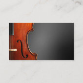 Cello leraar Professioneel Grijs Modern Visitekaartje (Achterkant)