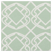 Cello Light Sage green Trellis Design Stof (Close Up)