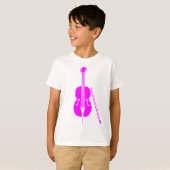 Cello - Magenta T-shirt (Voorkant volledig)