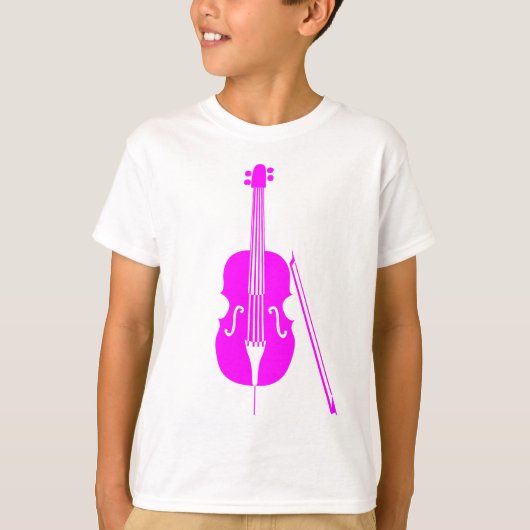 Cello - Magenta T-shirt (Voorkant)