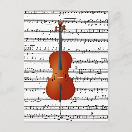 Cello & Me_ Briefkaart (Voorkant)