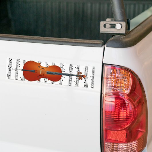 Cello & Me_ Bumpersticker (Op Truck)