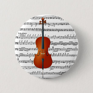 Cello & Me_ Ronde Button 5,7 Cm