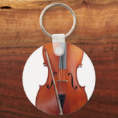 Cello met boeg, dicht sleutelhanger (Voorkant)