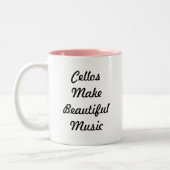 Cello-Mok Tweekleurige Koffiemok (Links)