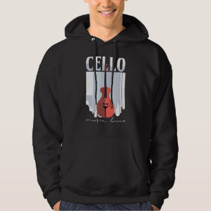 Cello Music Cellist Musician Cello Player Orborst Hoodie
