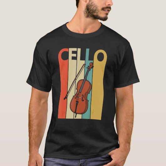 Cello Music Instrument Cellist T-shirt (Voorkant)