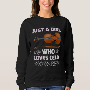 Cello Music is een meisje dat van Cello houdt Trui