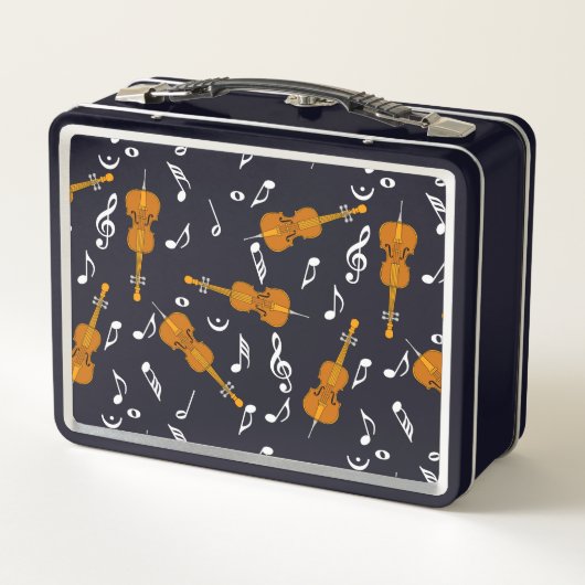 Cello Music Note Pattern (Achterkant)