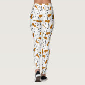 Cello Music Note Pattern Leggings (Achterkant)