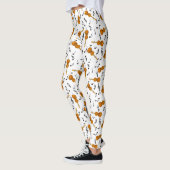 Cello Music Note Pattern Leggings (Links)