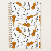 Cello Music Note Pattern Planner (Voorkant)