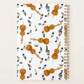 Cello Music Note Pattern Planner (Achterkant)