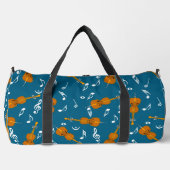 Cello Music Note Pattern Plunjezak (Voorkant)