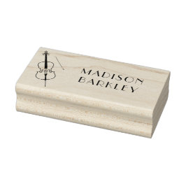 Cello Music Teacher Rubberstempel