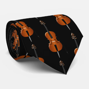 Cello Musical Instrument Design Stropdas