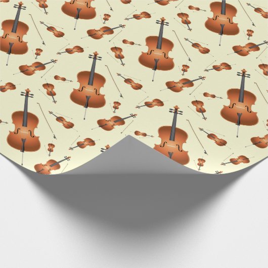 Cello Musician Music Teacher String Orchestra Cadeaupapier (Hoek)