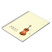 Cello Musician Music Teacher String Orchestra Notitieboek (Linkerzijde)