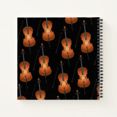 Cello Musician Music Teacher String Orchestra Notitieboek (Achterkant)