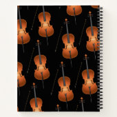 Cello Musician Music Teacher String Orchestra Notitieboek (Achterkant)