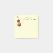 Cello Musician Music Teacher String Orchestra Post-it® Notes (Voorkant)