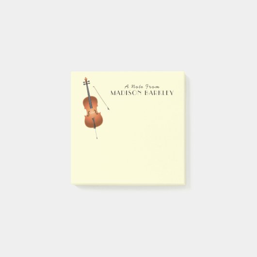 Cello Musician Music Teacher String Orchestra Post-it® Notes (Voorkant)