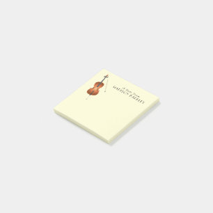 Cello Musician Music Teacher String Orchestra Post-it® Notes