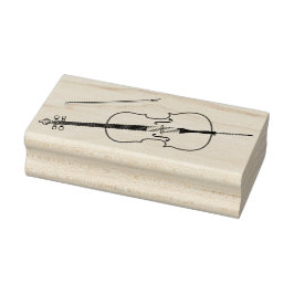 Cello Musician Music Teacher String Orchestra Rubberstempel