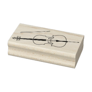 Cello Musician Music Teacher String Orchestra Rubberstempel