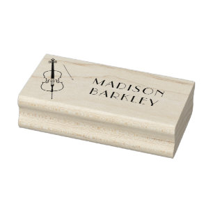 Cello Musician Music Teacher String Orchestra Rubberstempel