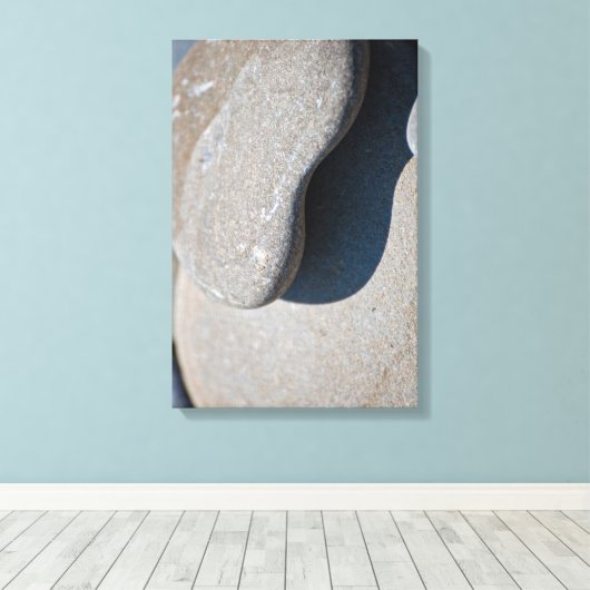 Cello Muziekinstrument Schaduw Abstract Canvas Afdruk (Insitu (Houten vloer))