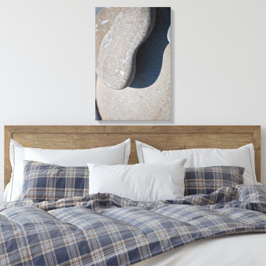 Cello Muziekinstrument Schaduw Abstract Canvas Afdruk (Insitu (Slaapkamer))