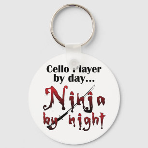 Cello Ninja Sleutelhanger