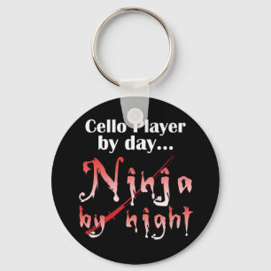 Cello Ninja Sleutelhanger