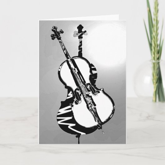 Cello Notecards Kaart (Voorkant)