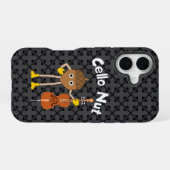 Cello Nut iPhone 16 Hoesje (Achterkant horizontaal)