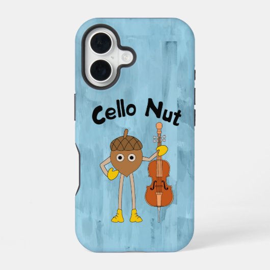 Cello Nut iPhone 16 Hoesje (Achterkant)